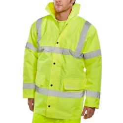 Hi Vis Padded Traffic Jacket