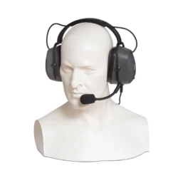 Entel Double ear-cup ear defender headset with hardhat fixings CHPHD/DT9